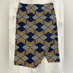Maeve Anthropologie Faux Wrap asymmetrical pencil skirt  Women’s 2p